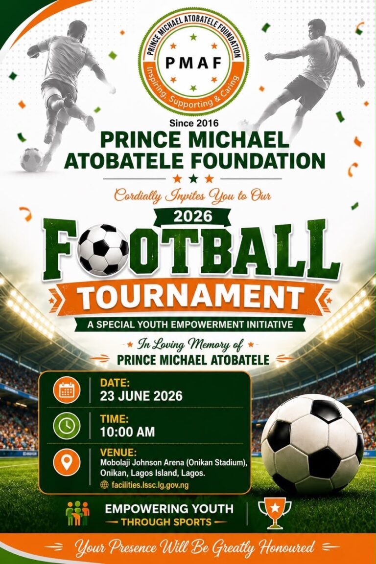 PMAF Announces 10th Annual Football Tournament